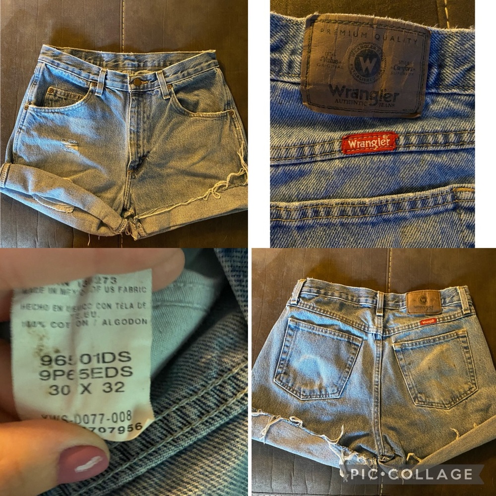 Wrangler Cut Off Denim shorts